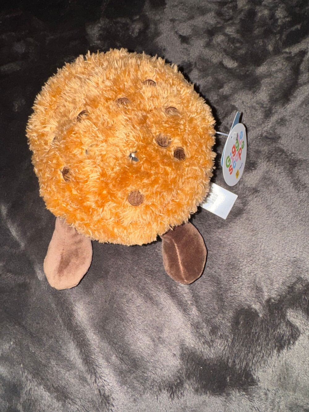 Giggle Scape Cookie Plush Toy Polyester Brown Children 1+ Soft Plush